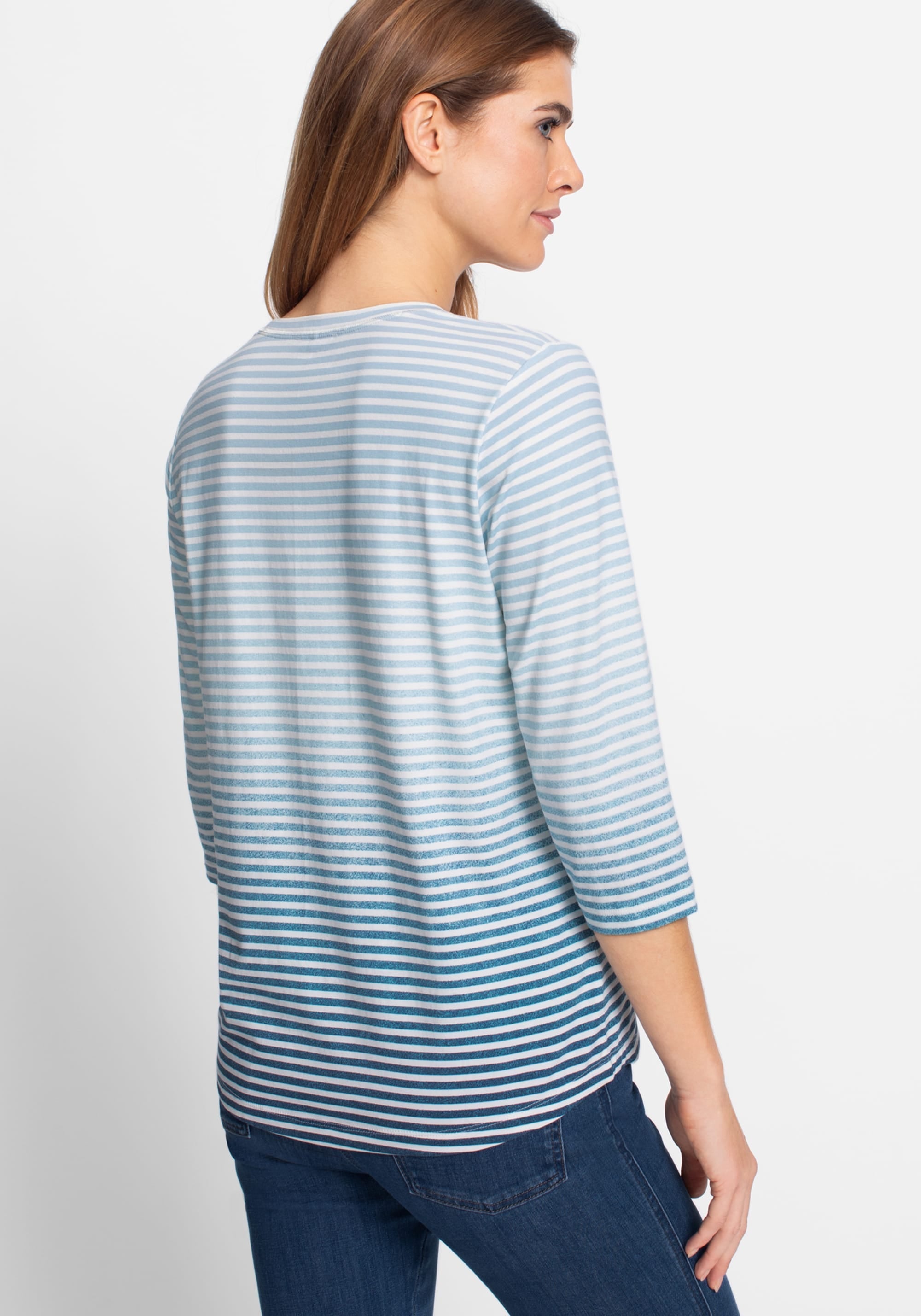 Edmonton Essence™ | Striped Print Tee