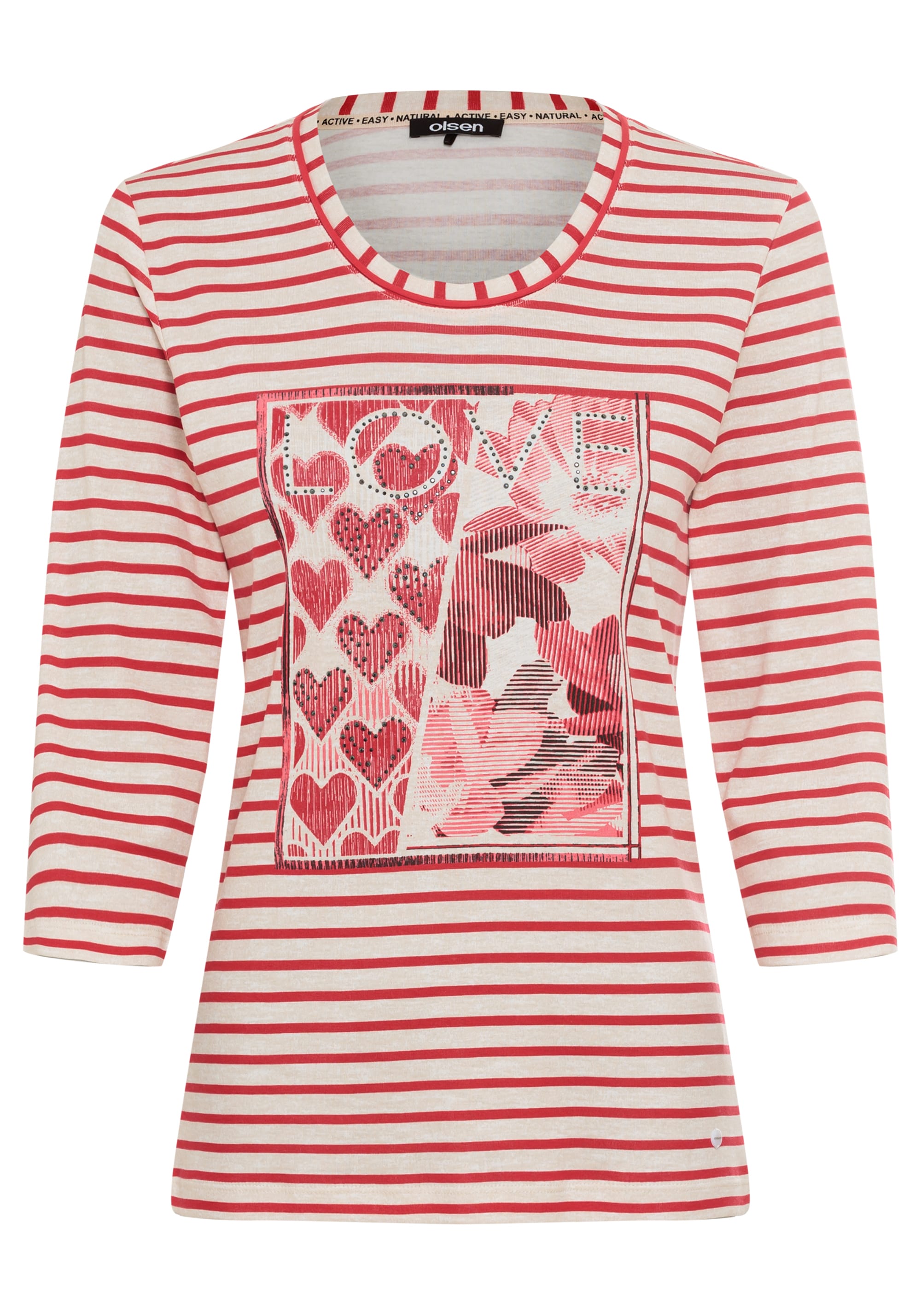Edmonton Essence™ | Striped Love Tee