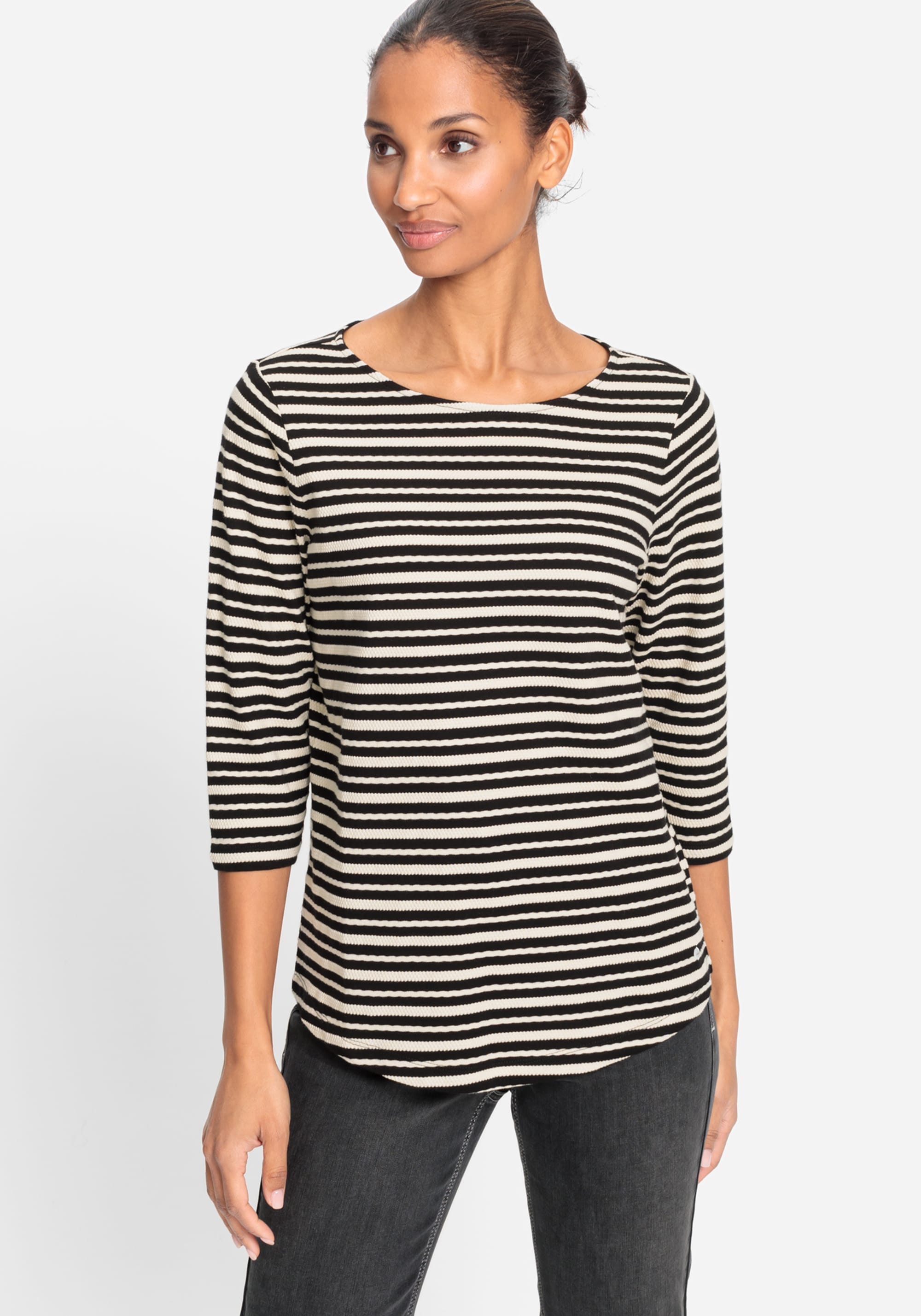 Edmonton Essence™ | Textured Striped Tee