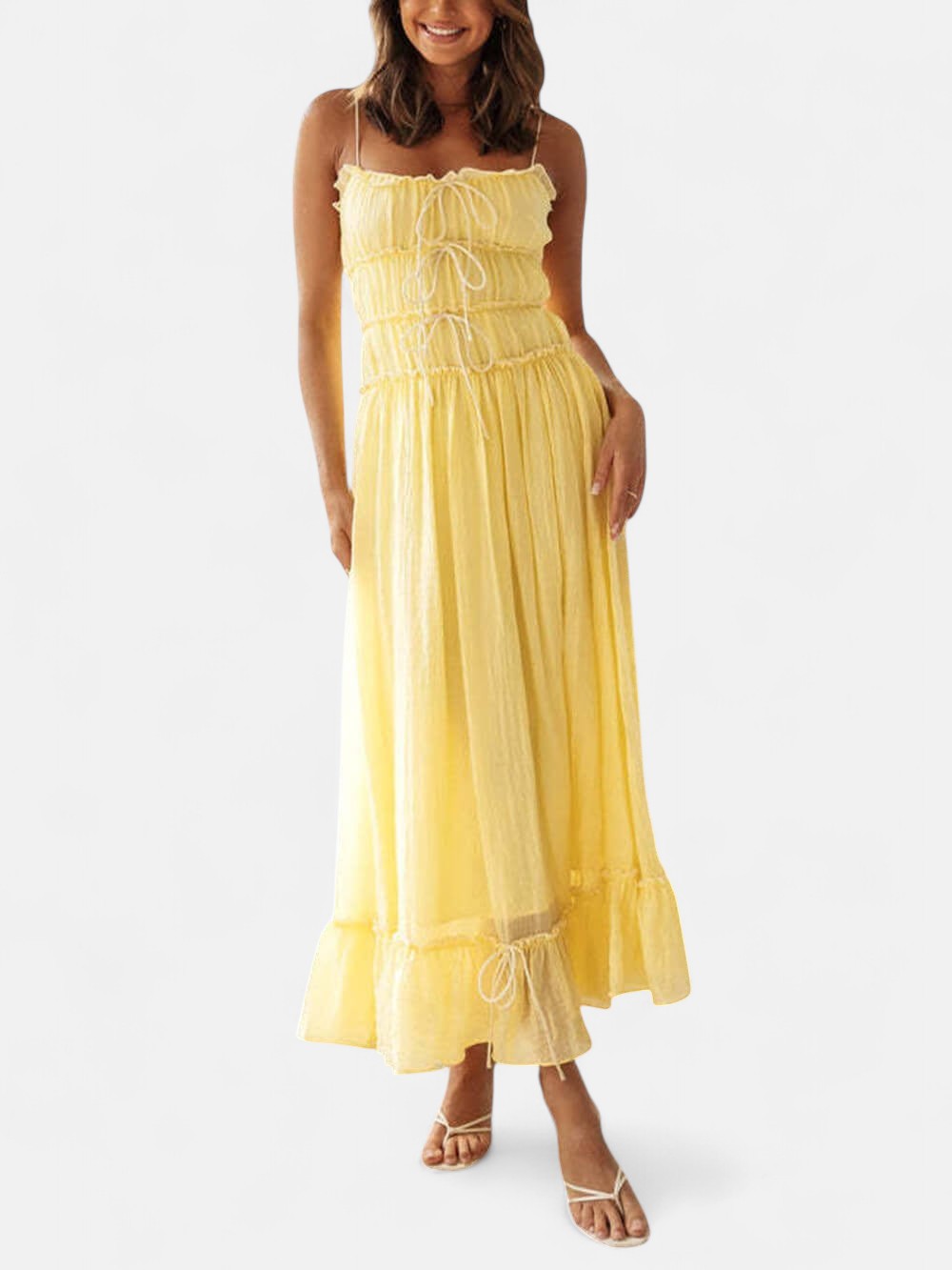 Edmonton Essence™ | Crinkled Maxi Dress