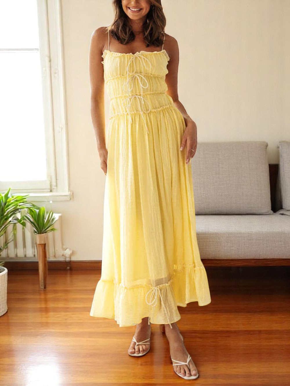 Edmonton Essence™ | Crinkled Maxi Dress