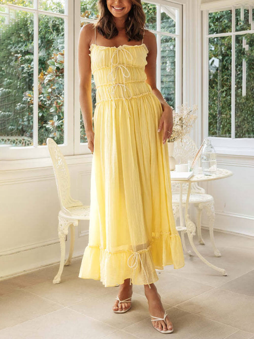 Edmonton Essence™ | Robe longue froissée