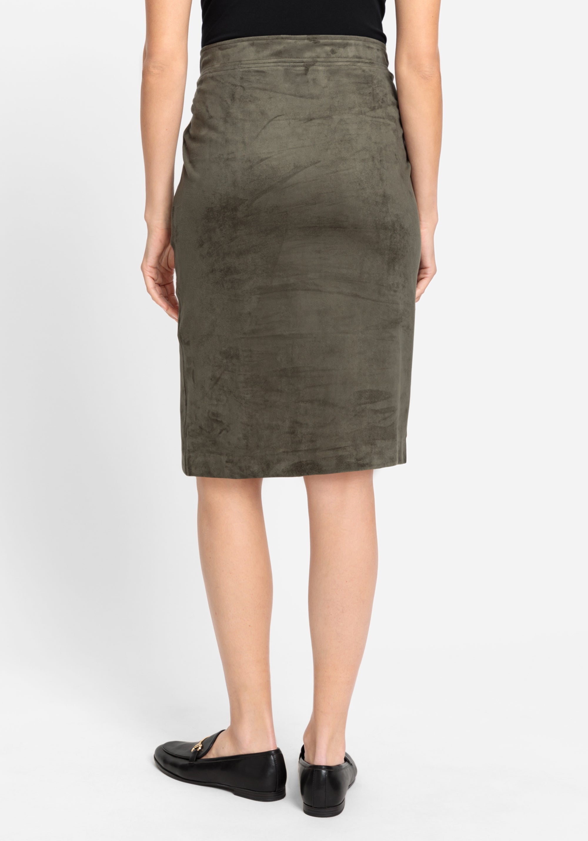 Edmonton Essence™ | Suede Pull-On Skirt