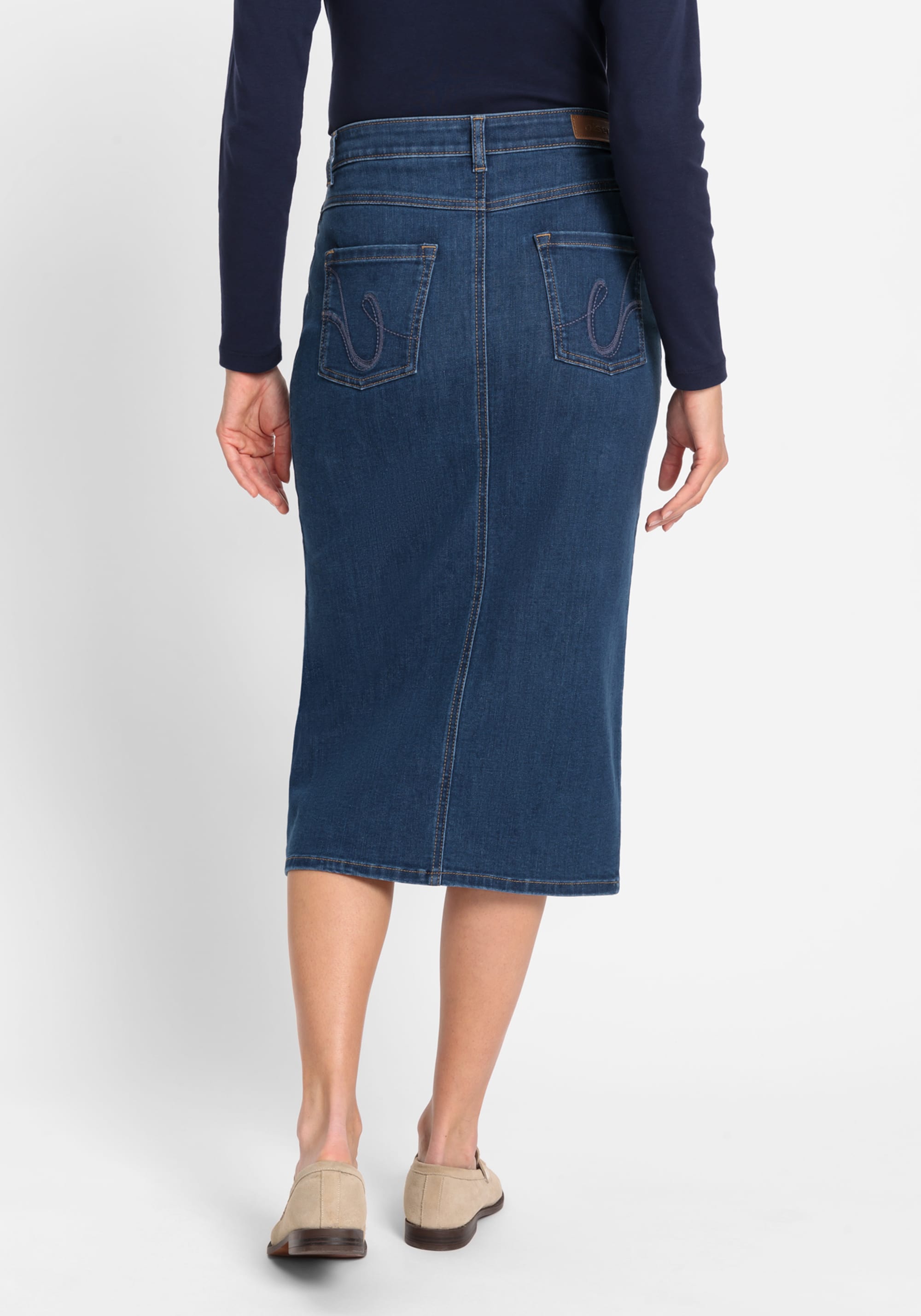 Edmonton Essence™ | Stretch Denim Skirt