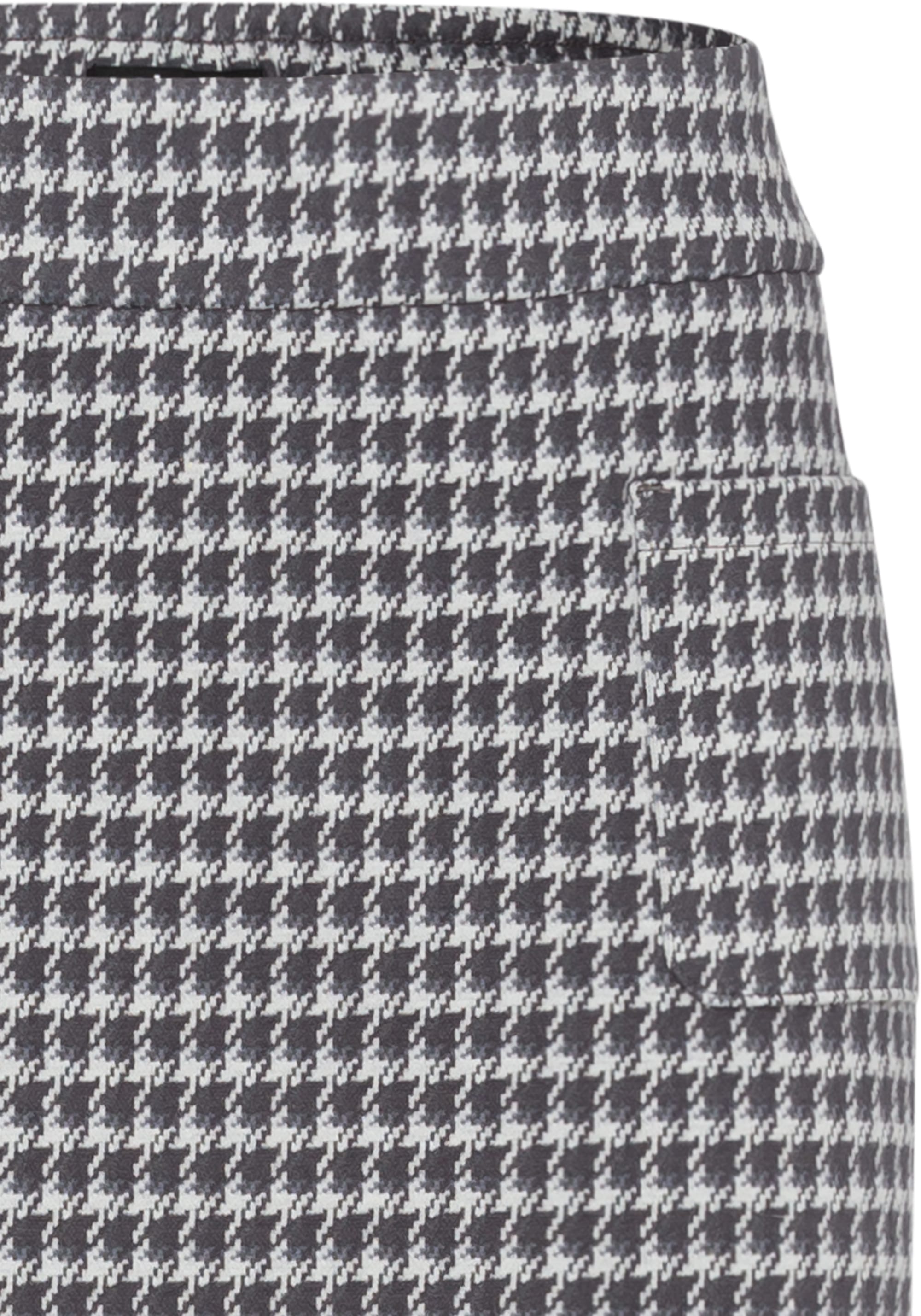 Edmonton Essence™ | Houndstooth Pull-On Skirt