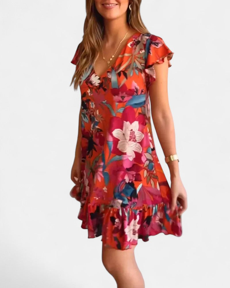 Edmonton Essence™ | Charming Floral Dress