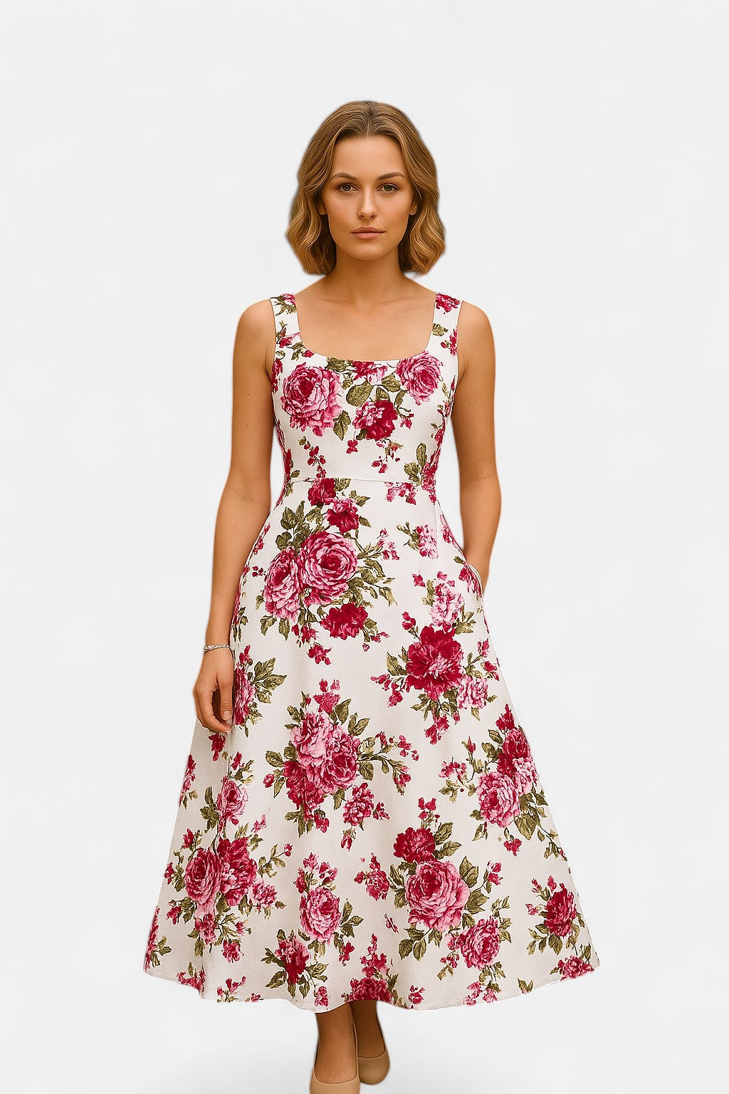 Edmonton Essence™ | Chic Midi Dress