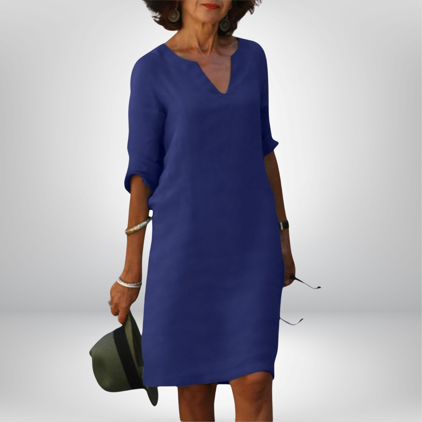 Edmonton Essence | Sophisticated Midi Dress (Buy,1 Get 1 free)