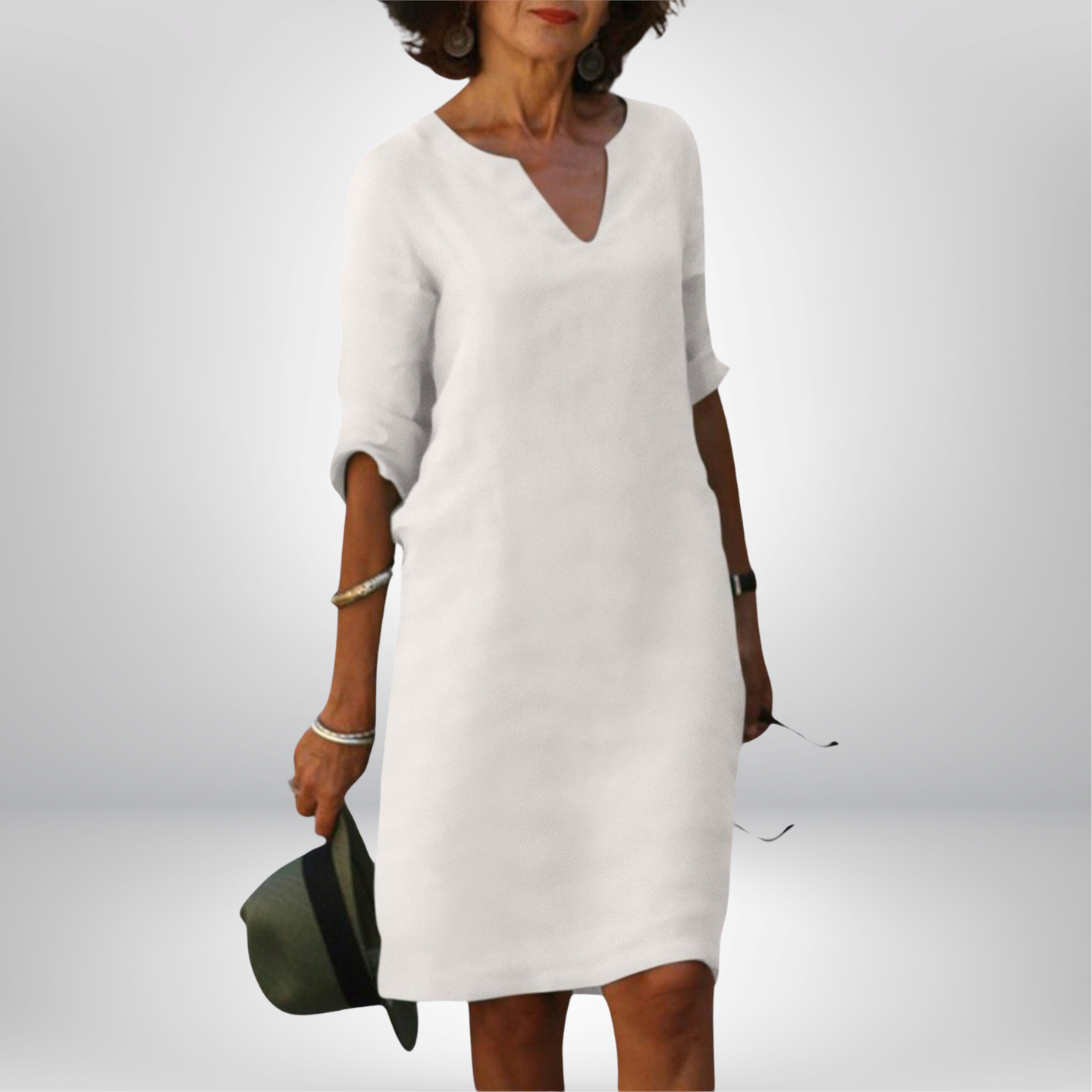 Edmonton Essence | Sophisticated Midi Dress (Buy,1 Get 1 free)
