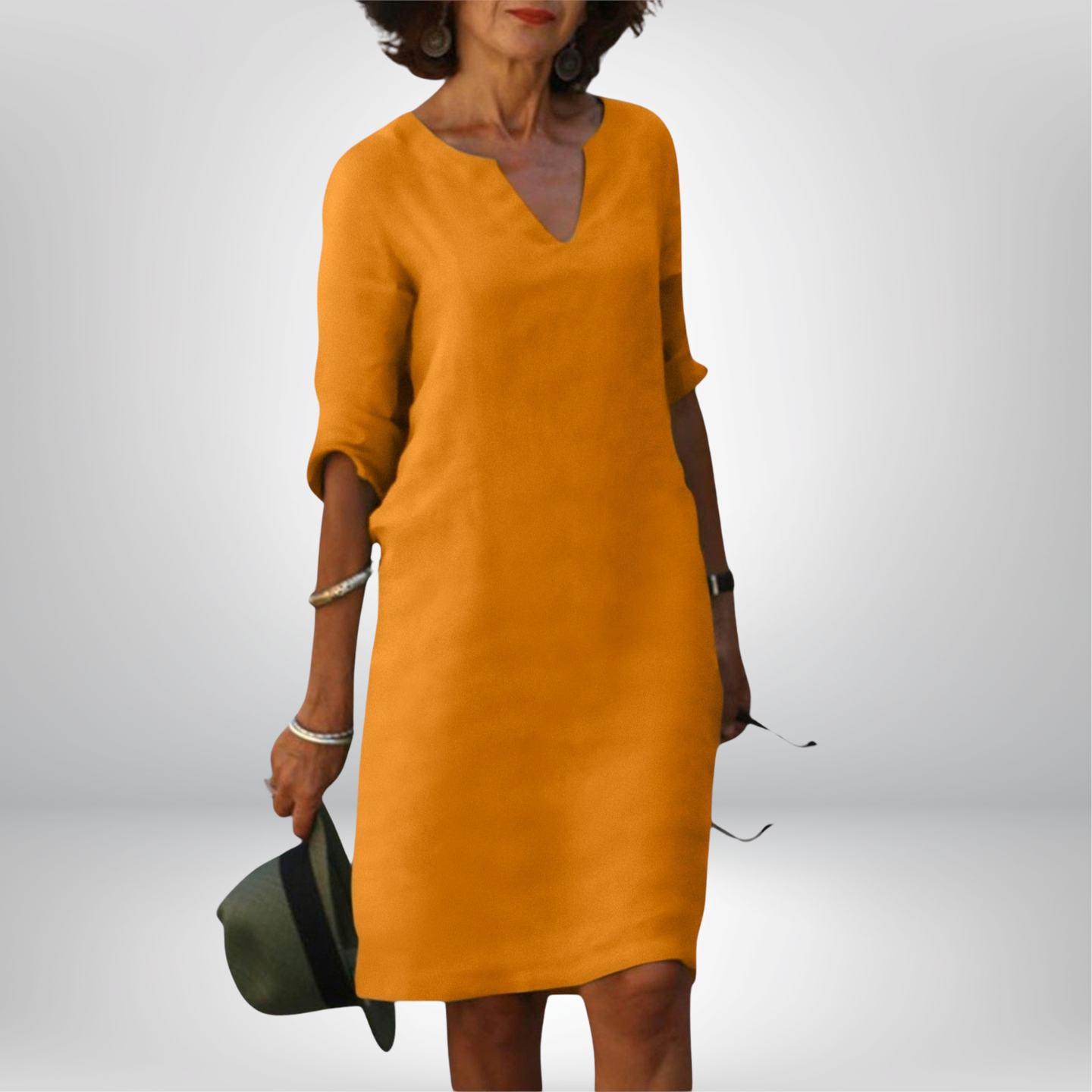 Edmonton Essence | Sophisticated Midi Dress (Buy,1 Get 1 free)