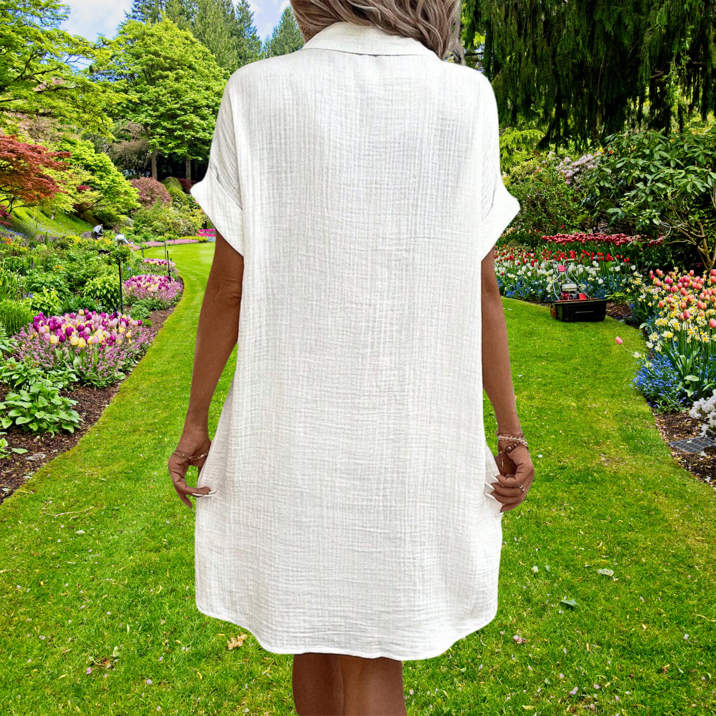 Edmonton Essence™ | Elegant Shirt Dress