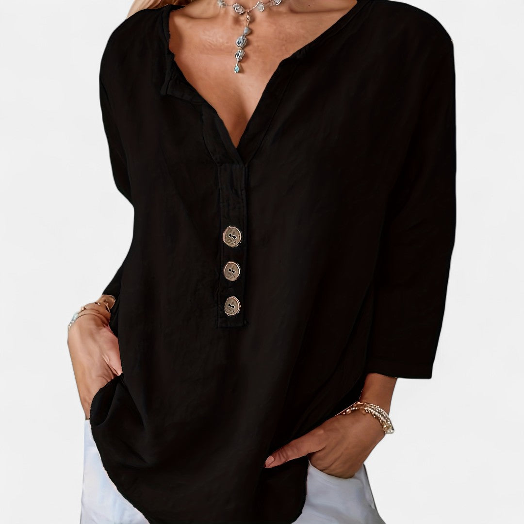 Edmonton Essence™ |  Relaxed Button Tunic