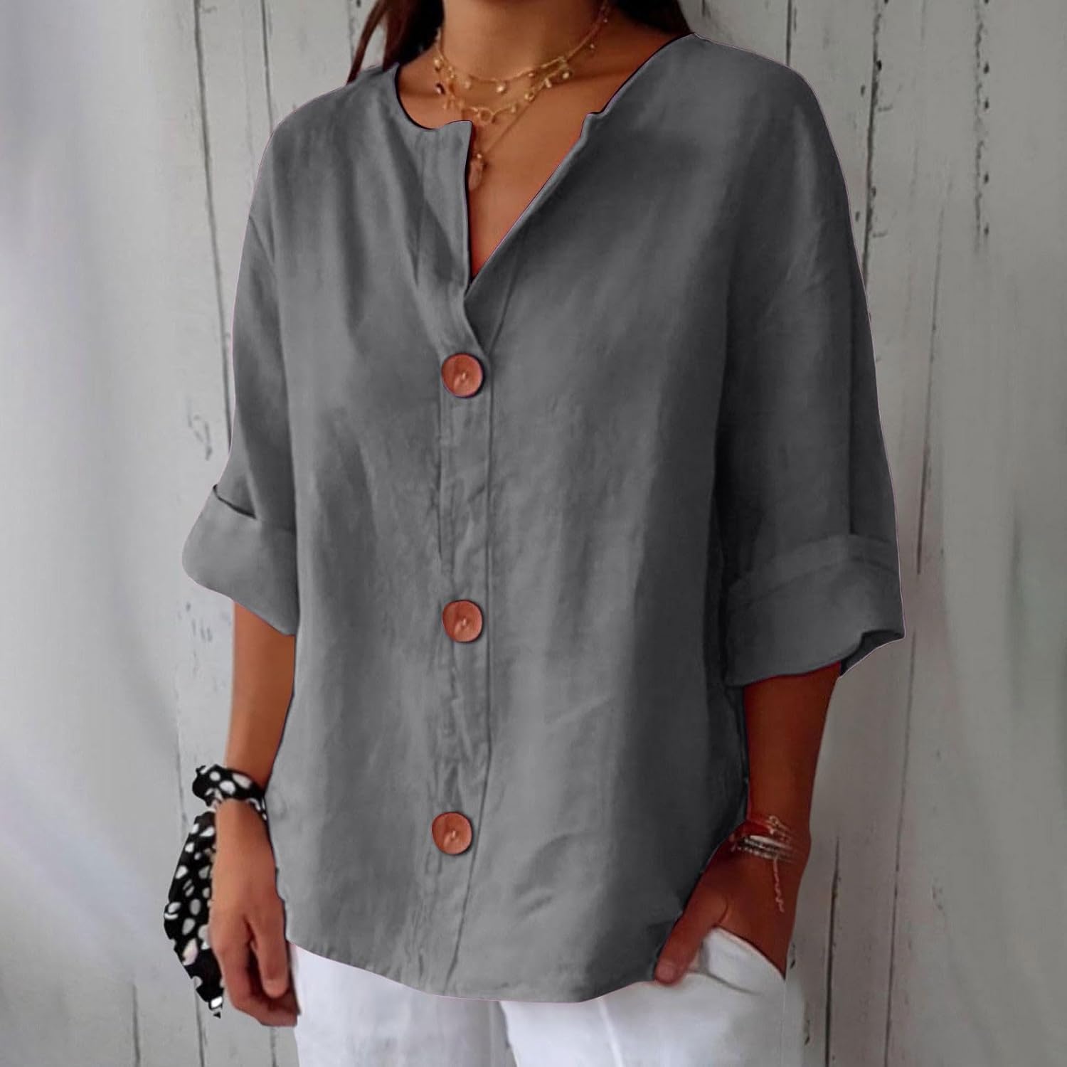 Edmonton Essence™ | Graceful Drape Blouse