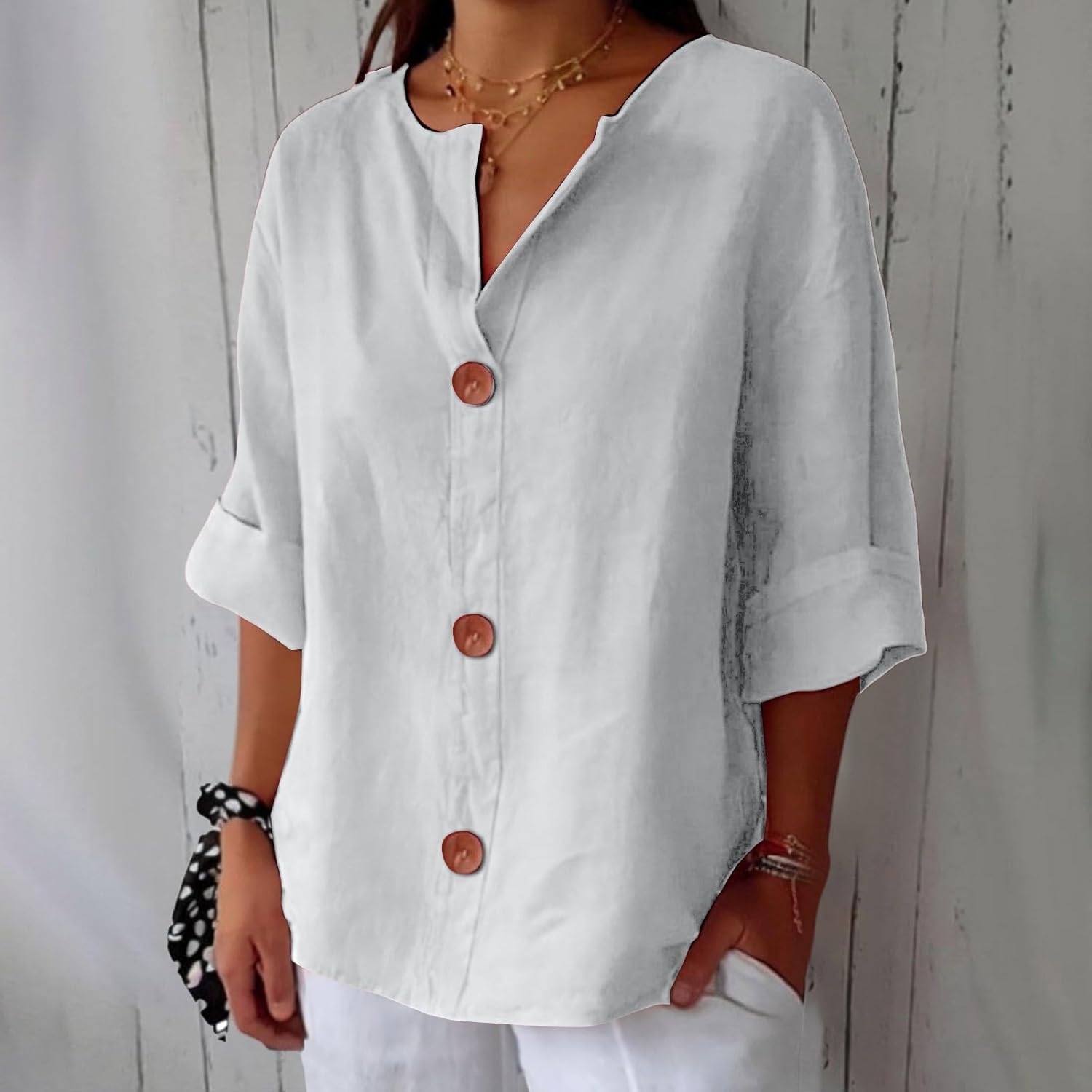 Edmonton Essence™ | Graceful Drape Blouse