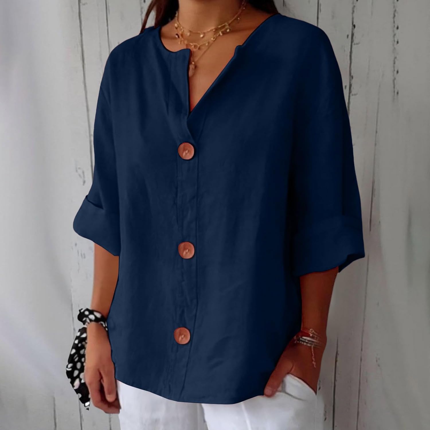 Edmonton Essence™ | Graceful Drape Blouse