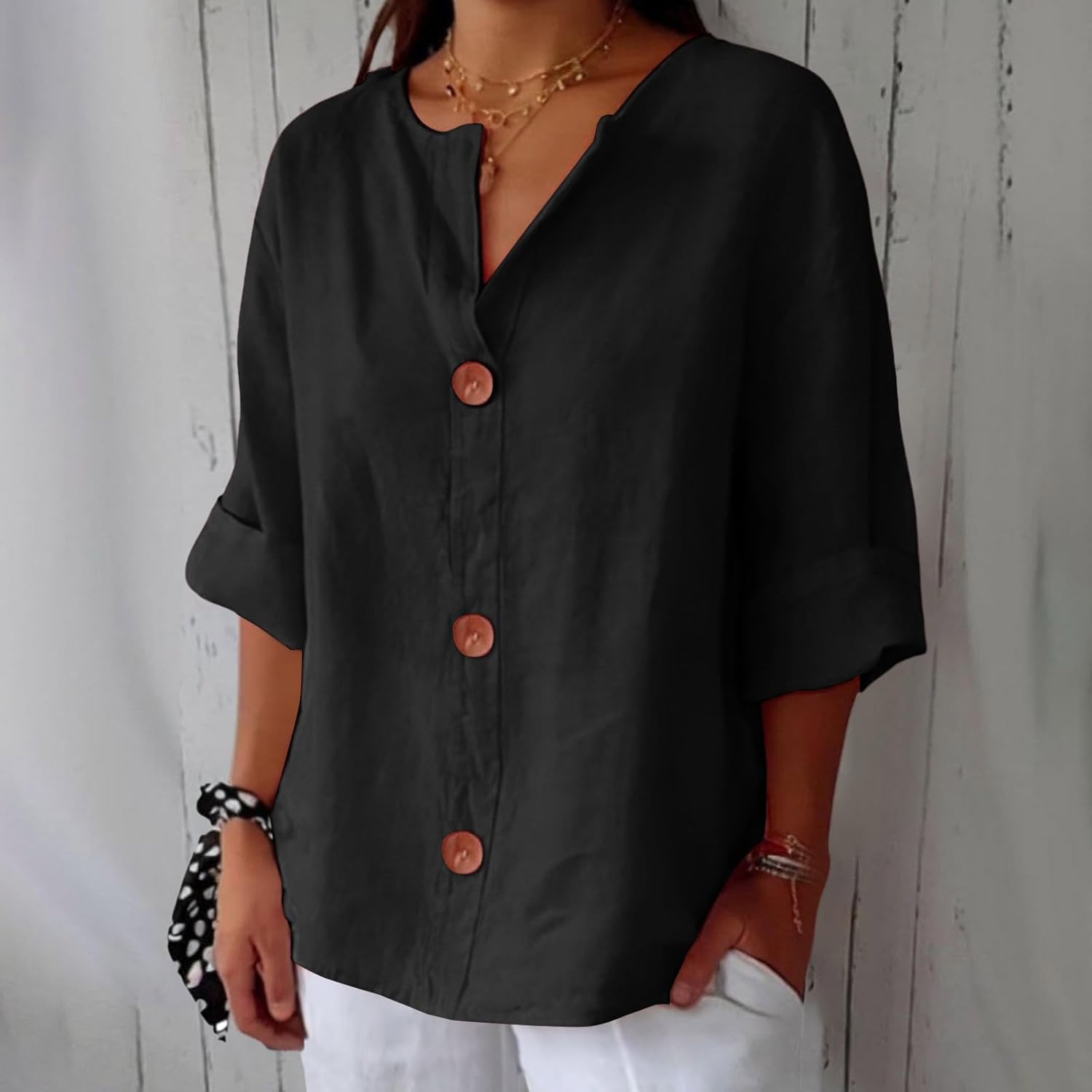 Edmonton Essence™ | Graceful Drape Blouse