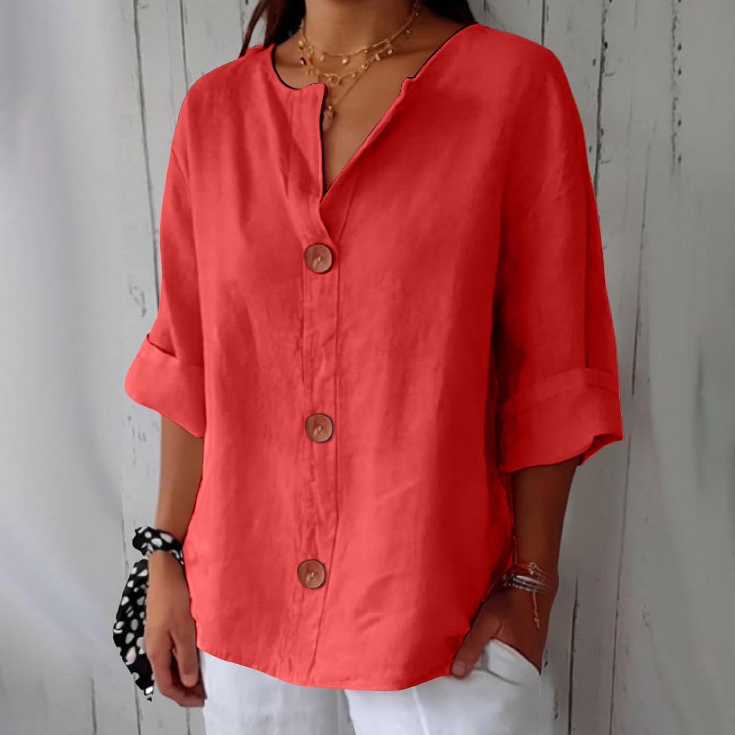 Edmonton Essence™ | Graceful Drape Blouse