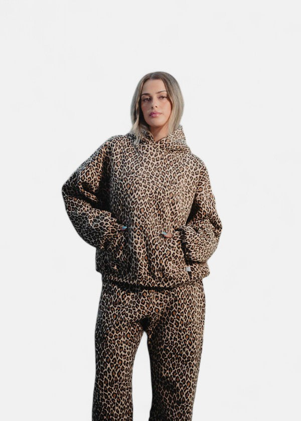 Edmonton Essence™ | Stylish Leopard Hoodie