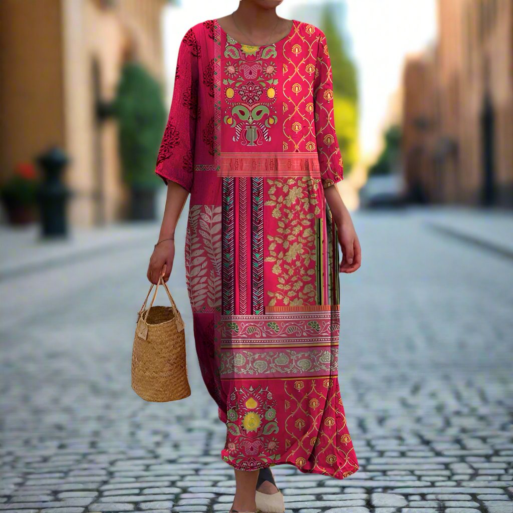 Edmonton Essence™ | Boho Maxi Dress