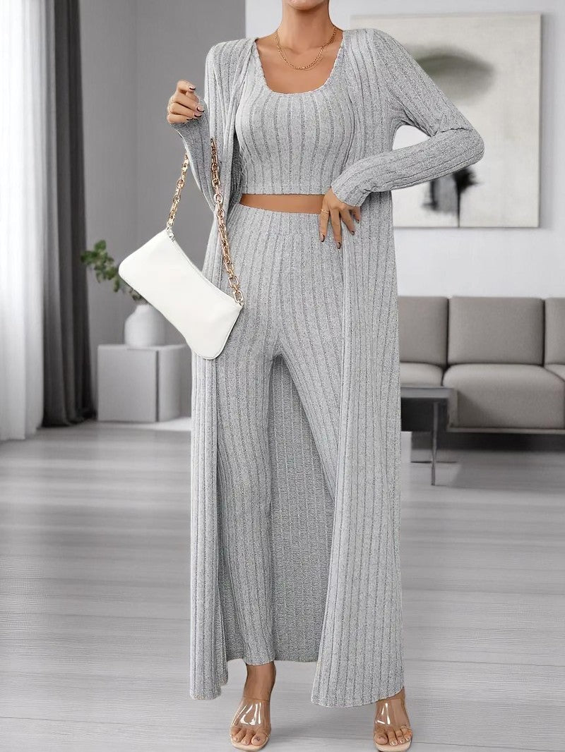 Edmonton Essence™ | Chic Three-Piece Jumpsuit