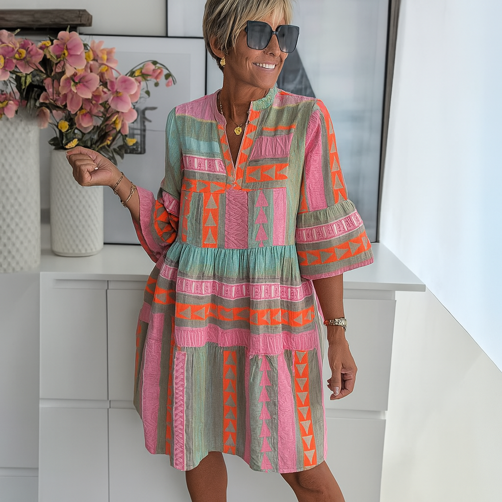 Edmonton Essence™ | Embroidered Elegant Summer Dress