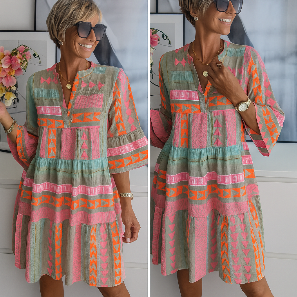 Edmonton Essence™ | Embroidered Elegant Summer Dress