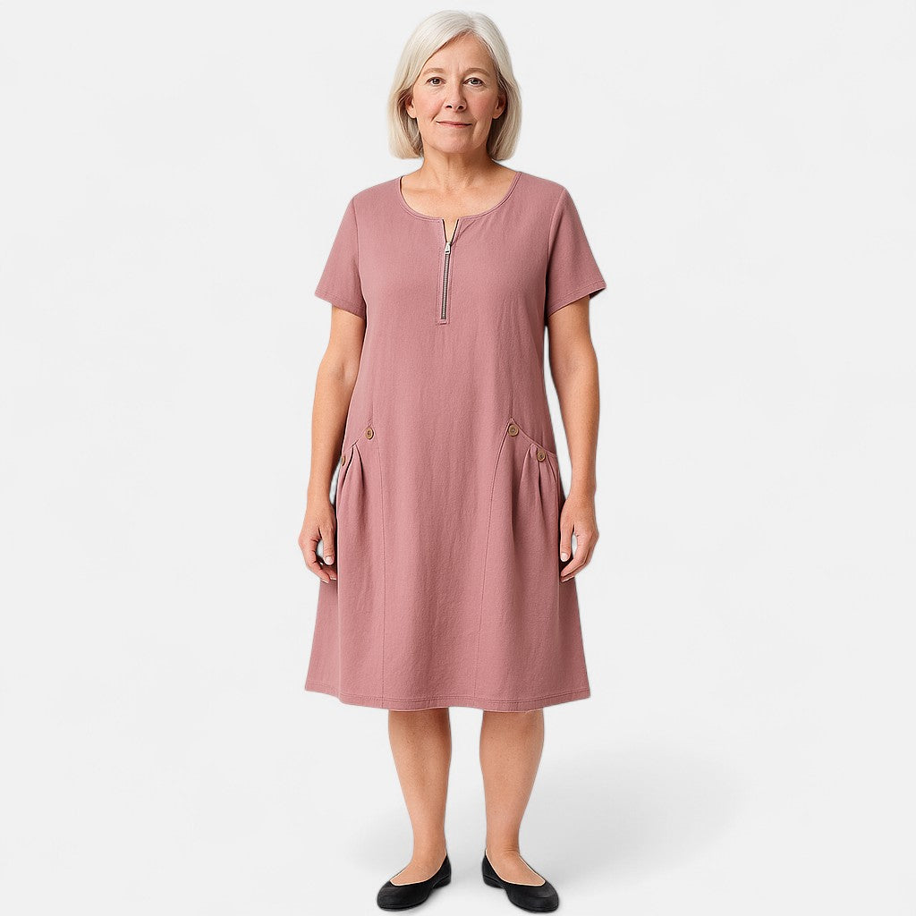 Edmonton Essence™ | Airy Loose-Fit Summer Dress