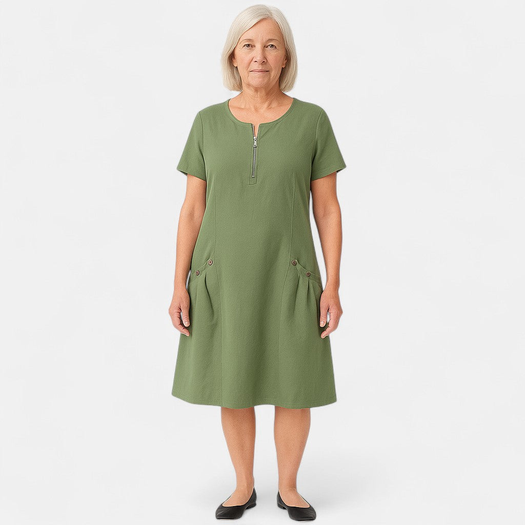 Edmonton Essence™ | Airy Loose-Fit Summer Dress