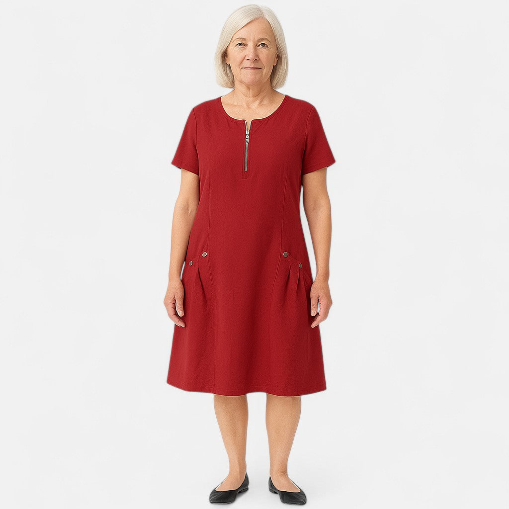 Edmonton Essence™ | Airy Loose-Fit Summer Dress
