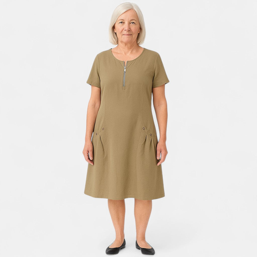 Edmonton Essence™ | Airy Loose-Fit Summer Dress