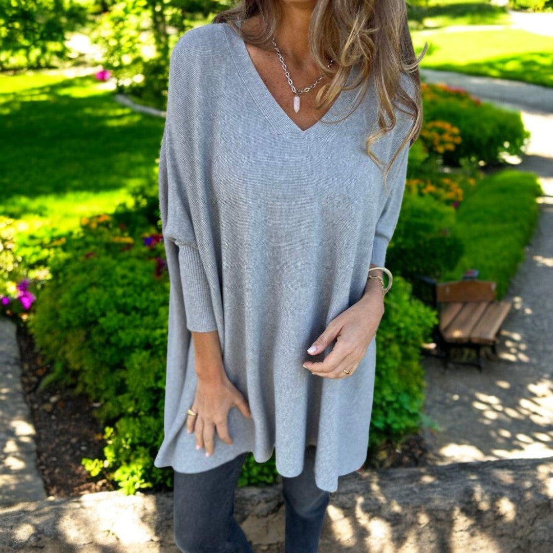 Edmonton Essence™ | Cozy V-Neck Sweater