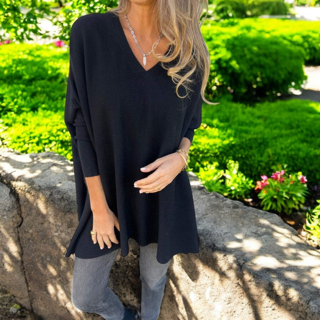 Edmonton Essence™ | Cozy V-Neck Sweater