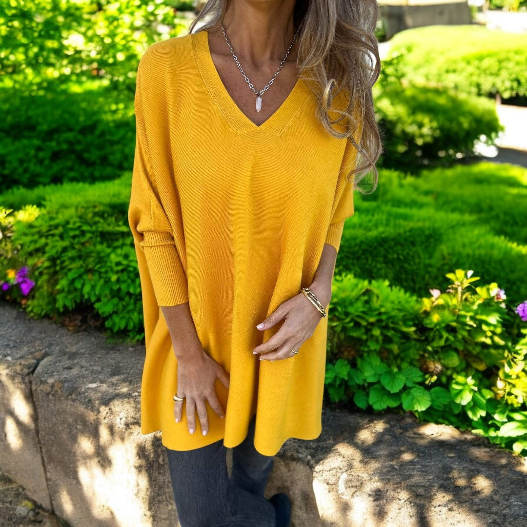Edmonton Essence™ | Cozy V-Neck Sweater