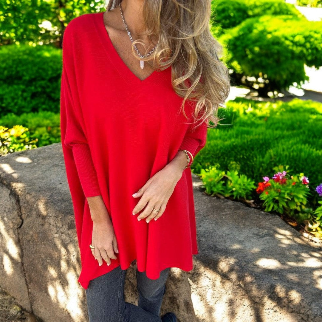 Edmonton Essence™ | Cozy V-Neck Sweater