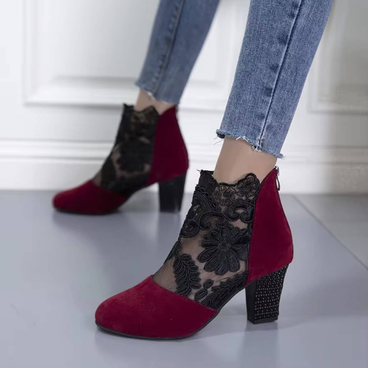 Edmonton Essence™ | Chic High Heel Ankle Boots