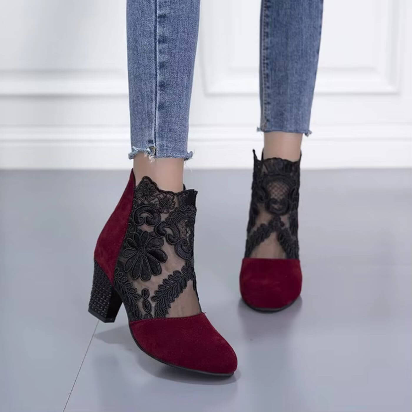 Edmonton Essence™ | Chic High Heel Ankle Boots