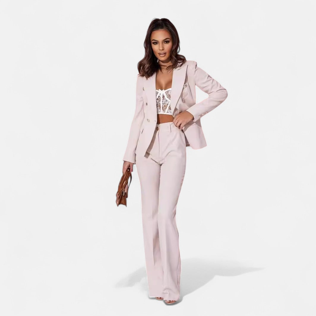 Edmonton Essence™ | Double-breasted Suit  
Classic tailored suit design.