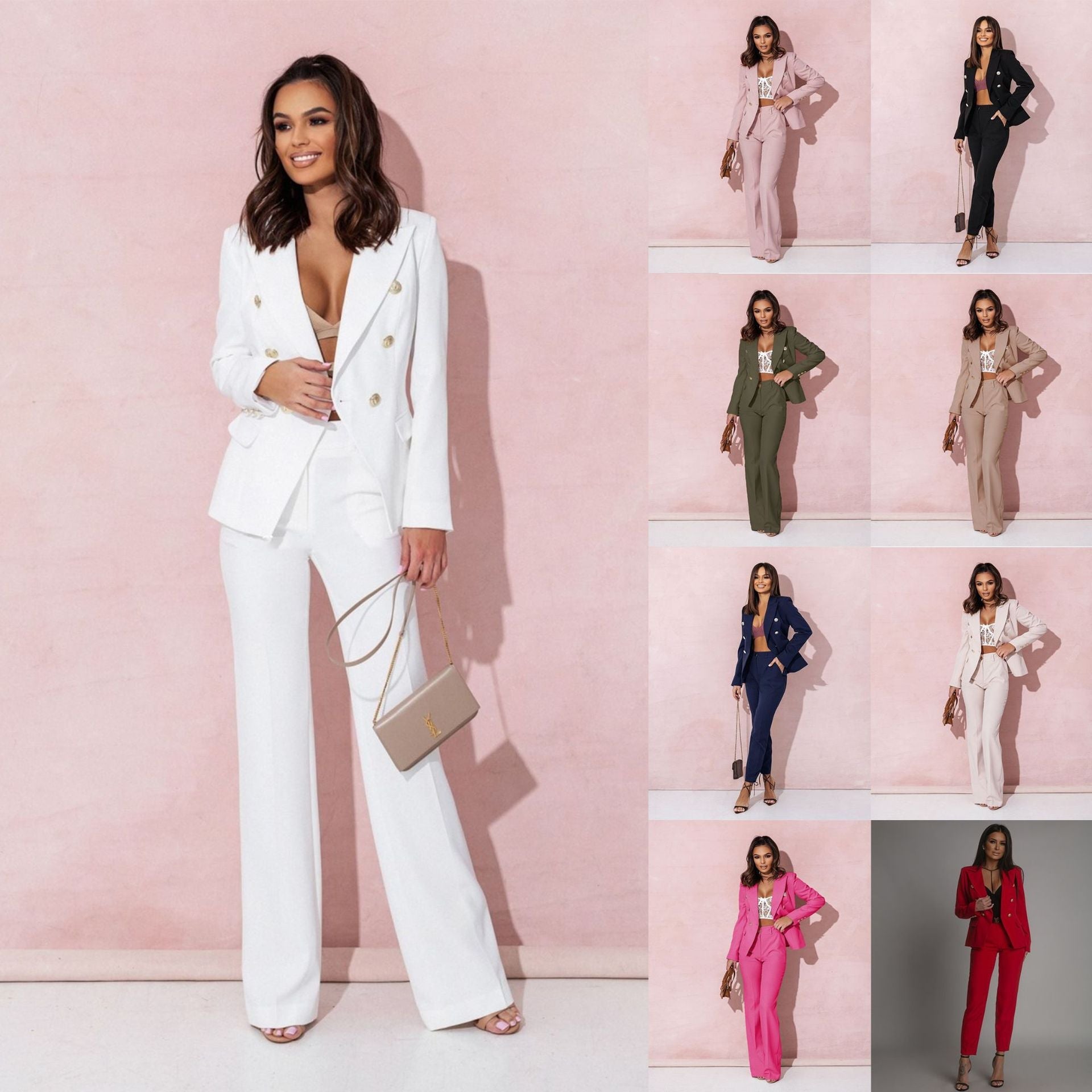 Edmonton Essence™ | Double-breasted Suit  
Classic tailored suit design.