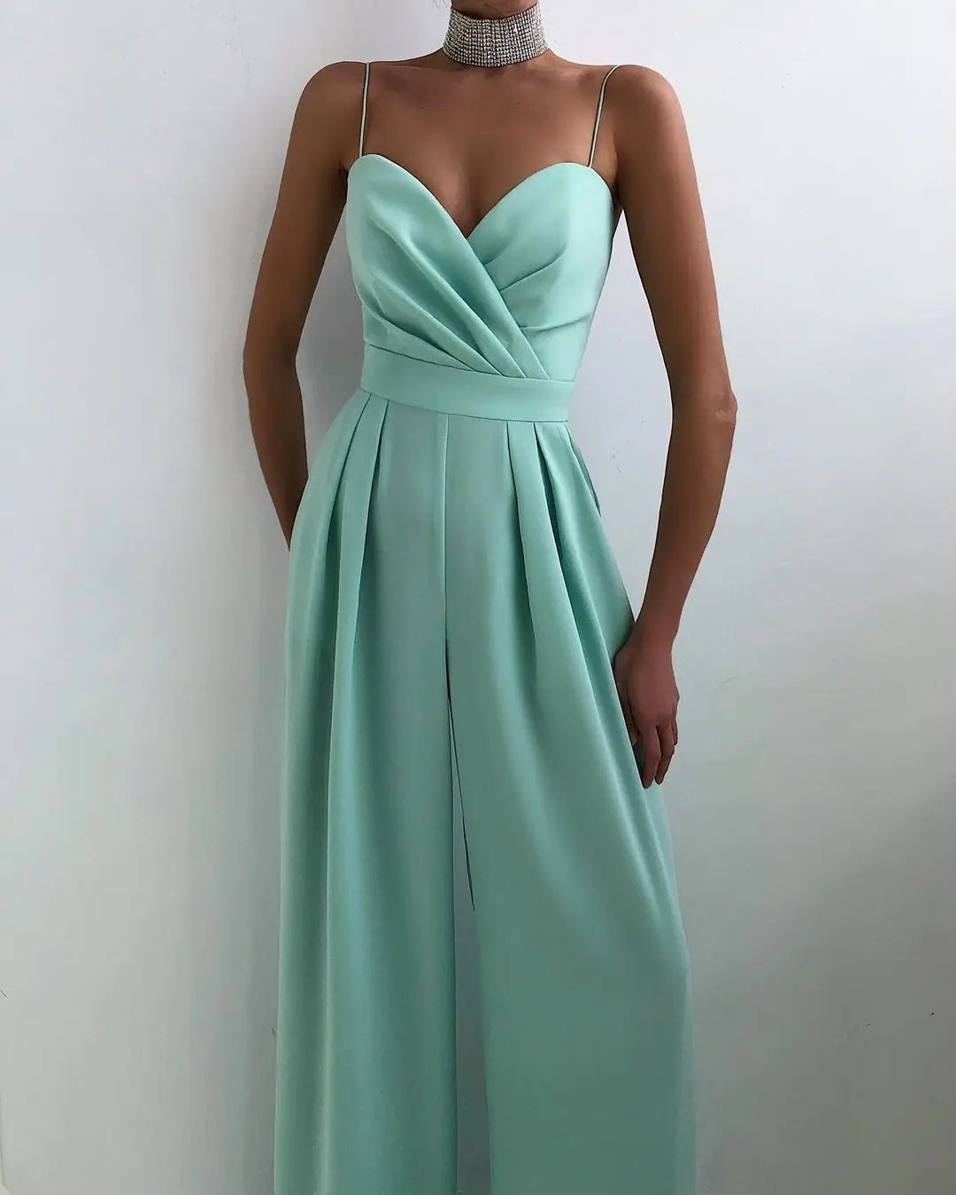 Edmonton Essence™ | Elegant Pleated Jumpsuit