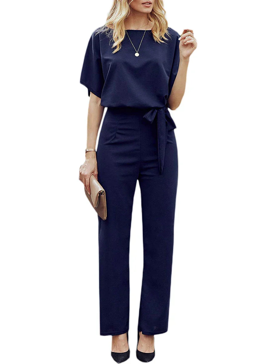 Edmonton Essence™ | Stylish Jumpsuit with Belt