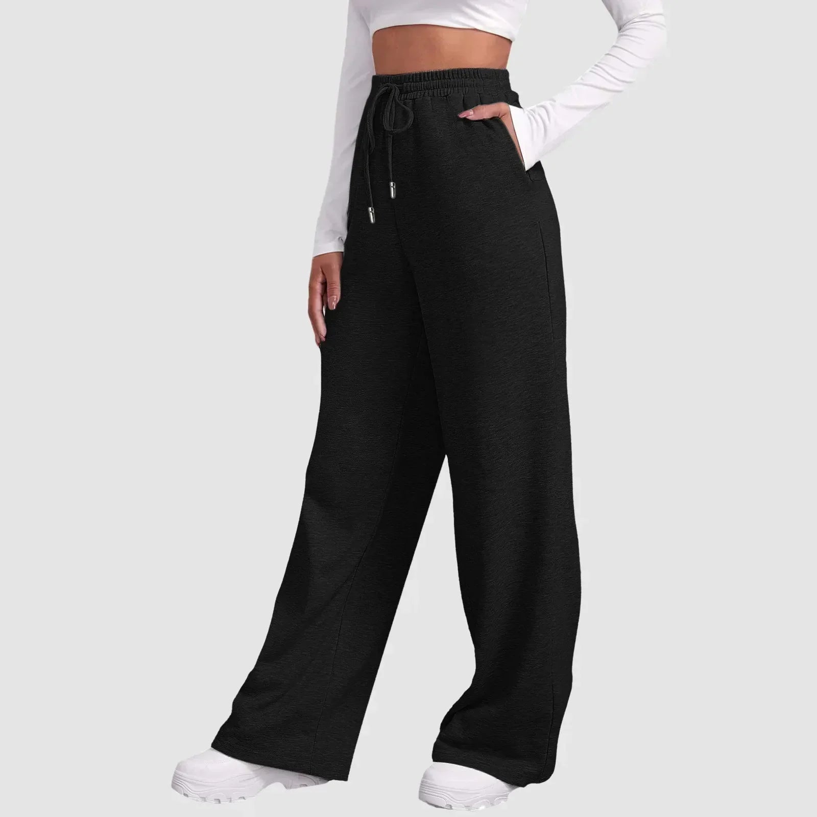Edmonton Essence™ | Casual Wide-Leg Joggers