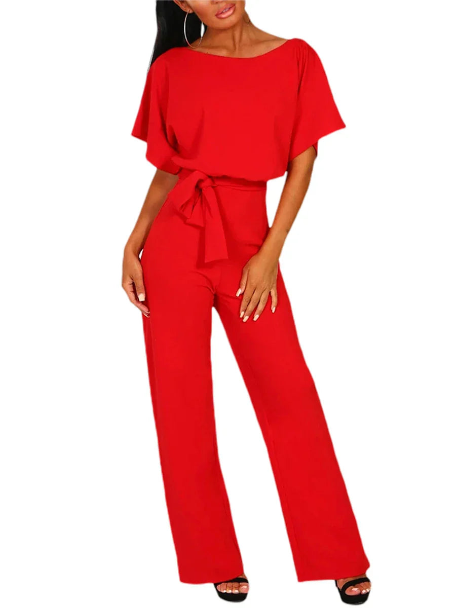 Edmonton Essence™ | Stylish Jumpsuit with Belt