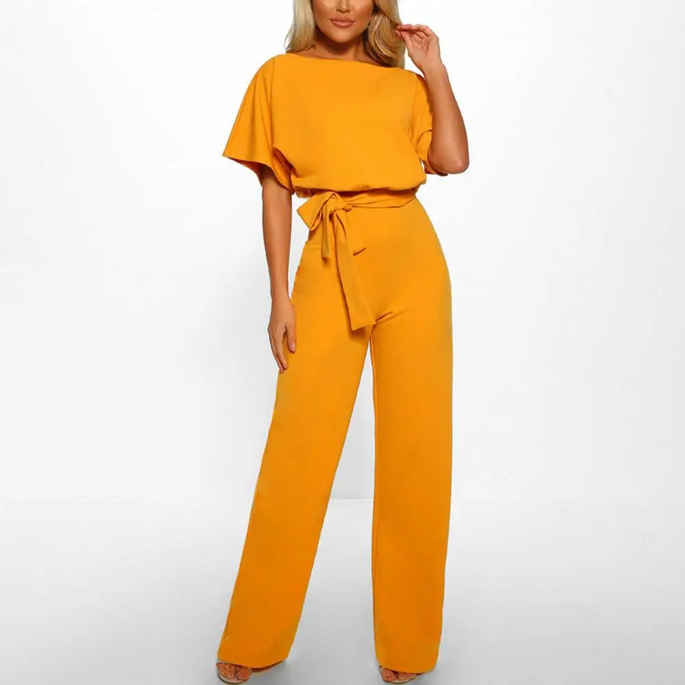 Edmonton Essence™ | Stylish Jumpsuit with Belt