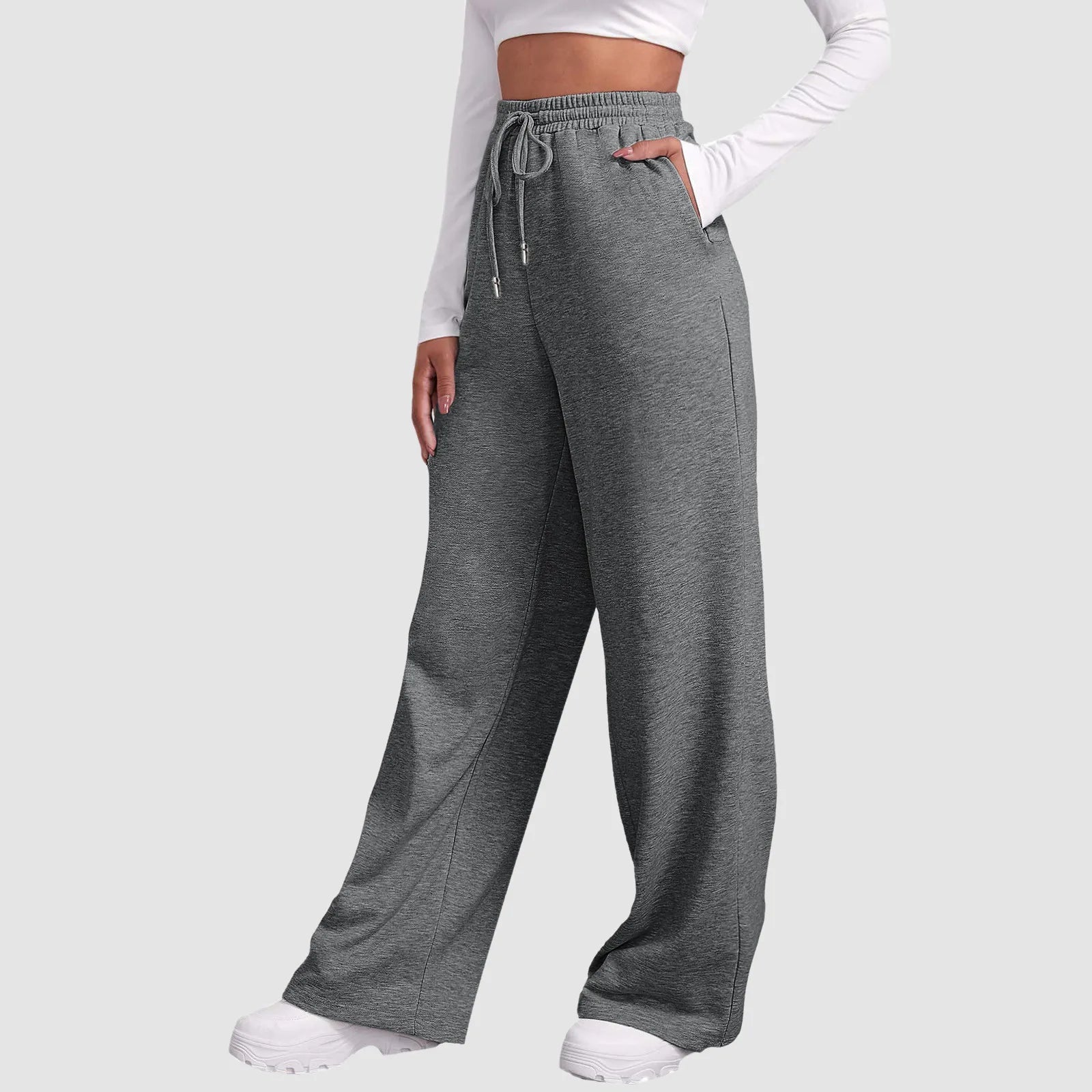 Edmonton Essence™ | Casual Wide Leg Joggers