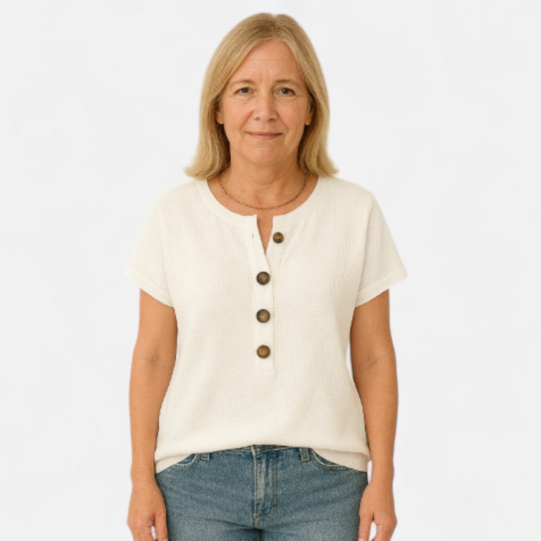 Edmonton Essence™ | Button-up Comfort Tee