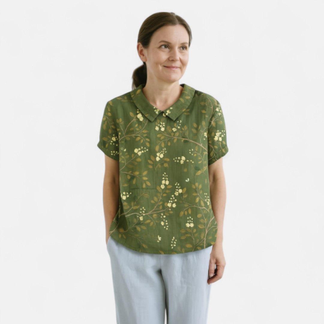 Edmonton Essence™ | Floral Print Blouse