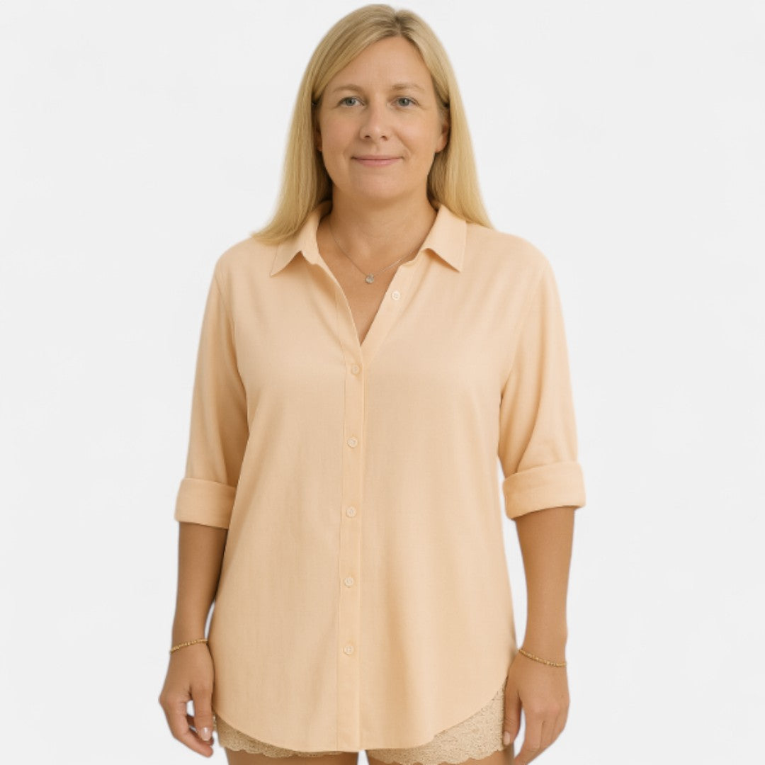 Edmonton Essence™ | Linen Shirt Dress