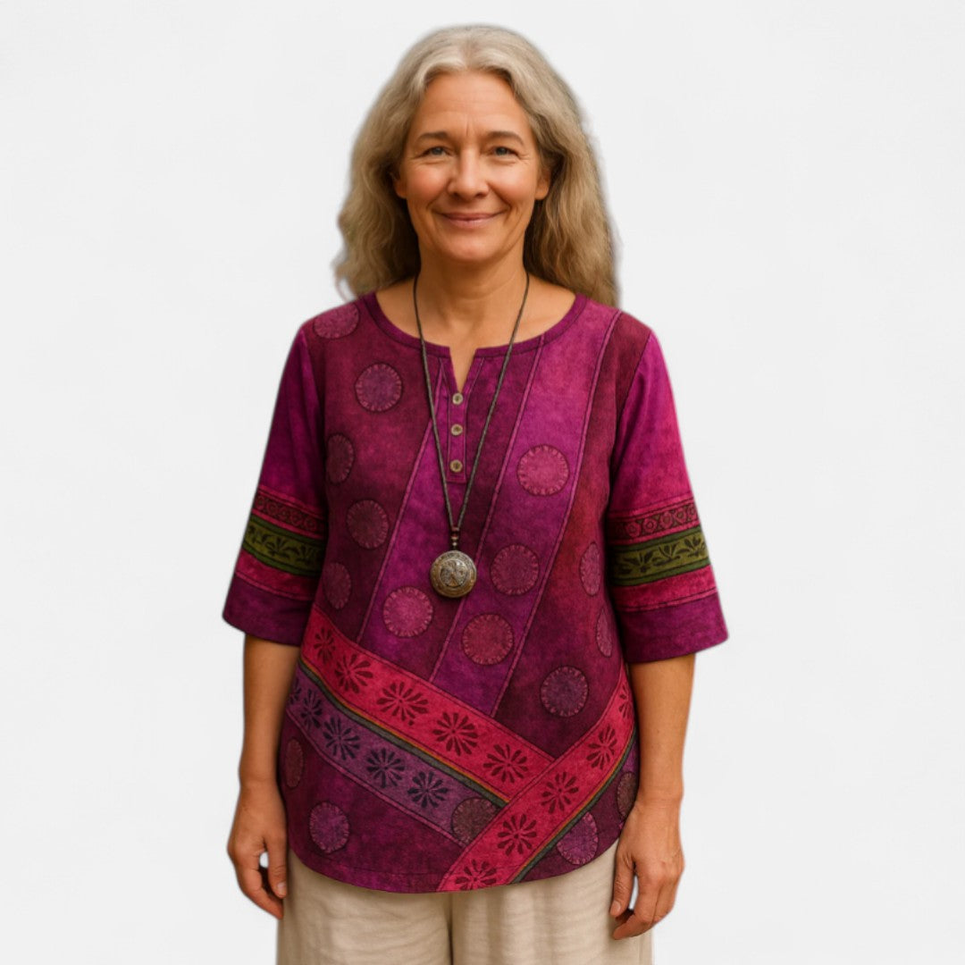 Edmonton Essence™ | Oversized Colourful Top