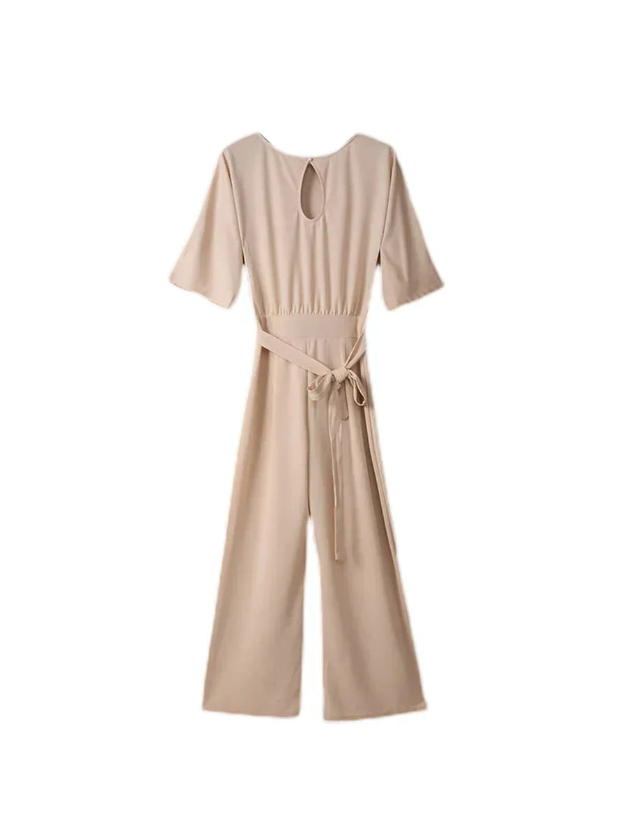 Edmonton Essence™ | Stylish Jumpsuit with Belt