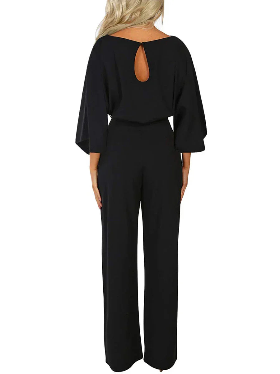Edmonton Essence™ | Stylish Jumpsuit with Belt